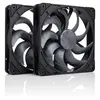 Noctua NF-A14x25 G2 PWM Sx2-PP chromax.black | Gehäuselüfter
