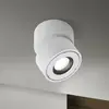 LED-Außenstrahler Harvey, weiß, Ø 10 cm, Aluminium-Druckguss