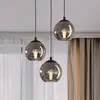 Hängeleuchte Ariscani, rauchgrau, Ø 43 cm, 3-flg., Glas, E27