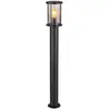 Wegeleuchte Gracey, Höhe 100 cm, schwarz, Edelstahl, IP54