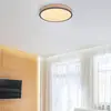 LED-Deckenlampe Doro, Ø 45 cm, grafit/holz dunkel, Holz, CCT