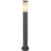 Globo Lighting Außenleuchte Edelstahl anthrazit, 1x E27