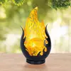 LED-Solar-Tischleuchte 36534, schwarz, gold, Metall, Glas