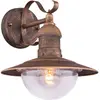 Außenwandleuchte Linda mit Vintage-Rost-Optik