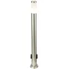 Globo Lighting Außenleuchte Edelstahl, Kunststoff opal, IP44, mit 2 St...