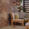 Solar-LED-Terrassenlampe Roccanova-L orangefarben Höhe 120cm