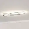 EGLO LED-Deckenlampe CONIVARENA, chromfarben Länge 69 cm CCT
