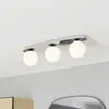 EGLO Deckenlampe CASTROVIDO, chrom, 58 cm 3-flg. IP44 G9-LED