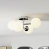 EGLO Deckenlampe CASTROVIDO, chrom, 48 cm 4-flg. IP44 G9-LED