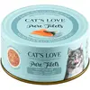 Cat´s Love Pure Filets Katzenfutter Nassfutter Lachs 100g