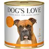 Dog´s Love Nassfutter Mit Pute Für Ausgewachsene Hunde 800g
