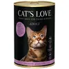 Cat´s Love Nassfutter Für Ausgewachsene Katzen Fisch & Huhn 400g
