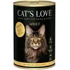 Cat´s Love Nasses Katzenfutter Mit Hühnchen Für Erwachsene Katzen 400g