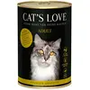 Cat´s Love Nassfutter Für Ausgewachsene Katzen Kalb & Pute 400g