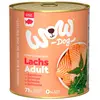 Wow Dog Nassfutter Für Erwachsene Hunde Mit Lachs 800g
