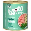 Wow Dog Nasses Hundefutter Für Erwachsene Hunde Mit Truthahn 800g