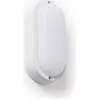 LEDKIA LED Deckenleuchte 15W Oval für Außen 85x173 mm IP65 Weiß 3000K ...