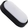 TECHBREY LED-Deckenleuchte 25W Oval für Aussen 96x198 mm IP65 Schwarz ...