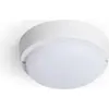 TECHBREY LED-Deckenleuchte 15W Rund für Aussen Ø140 mm IP65 Weiss 3000...