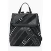 Desigual Damen Rucksack aus Polyurethan in Schwarz 25WAKP25_NE2000