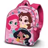 Karactermania Disney Princess Flowers 3d Rucksack Rosa Rosa One Size