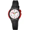 Calypso Kinderuhr analog Quarz mit Licht Silikonband schwarz K6069/6