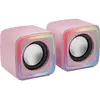 Mars Gaming MSCUBEP, Kabelgebunden, 8 W, 20 - 20000 Hz, 4 Ohm, Pink