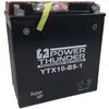 Power Thunder Ctx16-bs-1 Agm-batterie One Size