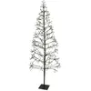 Wellhome Weihnachtsbaum Mit 9 Ästen Und 160 Led-lichtern 120 Cm