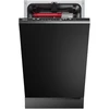 Teka DFI 44850, Voll integriert, Single (45 cm breit), Schwarz, Berühr...