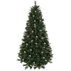 HOMCOM Weihnachtsbaum 220 cm, künstlicher Weihnachtsbaum mit 1116 Zwei...