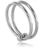 Metal Hard - Doppel-Stahl-Penisring 1 ct