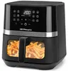 Orbegozo FDR 68, Heißluftfritteuse, 6,5 l, 80 °C, 200 °C, 60 min, Einz...