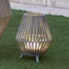 Newgarden Conta LED-Akku-Tischlampe taupe 32cm