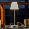 Newgarden Lola Slim LED-Tischlampe Akku, weiß