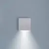 Newgarden LED-Akku-Wandleuchte Box 8, weiß, 7,5x7,5cm