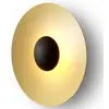 MARSET Ginger 42C LED-Wandlampe Ø42cm messing