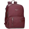 Laptop-Rucksack Pepe Jeans Sprig burgundy - 15", eleganter urbaner Ruc...