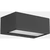 LEDS C4 Nemesis Außenleuchte - 12,6 W, Warmweiß, 834 lm, IP65, Grau