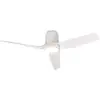 LED-Deckenventilator Ushuaia weiß DC leise Ø 134 cm CCT
