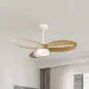 LED-Deckenventilator Infinity Holzdekor DC leise Ø 93 cm CCT