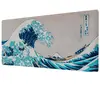 Spielteppich Erik The Great Wave of Kanagawa Hokusai Bleu 80x35 cm