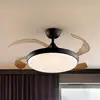 LED-Deckenventilator Venturi schwarz/rauch DC Ø 106 cm leise