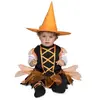 Mom Kleines Orangefarbenes Hexenbabykostüm