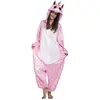 Mom Einhorn-overall-kostüm Mit Kapuze Und Großen Augen Für Damen
