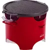 Purline Grill mit Biobrennstoff, 0,5-Liter-Tank, rauchfrei, aus rotem ...