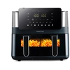 PRIXTON Heißluftfritteuse 8 Liter Cook Organics | Airfryer mit Doppelk...