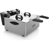 Orbegozo FDR 70, 7 l, Doppel, Edelstahl, 2000 W, 230 V, 50 Hz