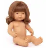 Miniland Europäische Rothaarige Babypuppe 38 Cm