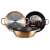 Ibili Honda 2 Griffe Natura Kupfer Bratpfanne 32 Cm